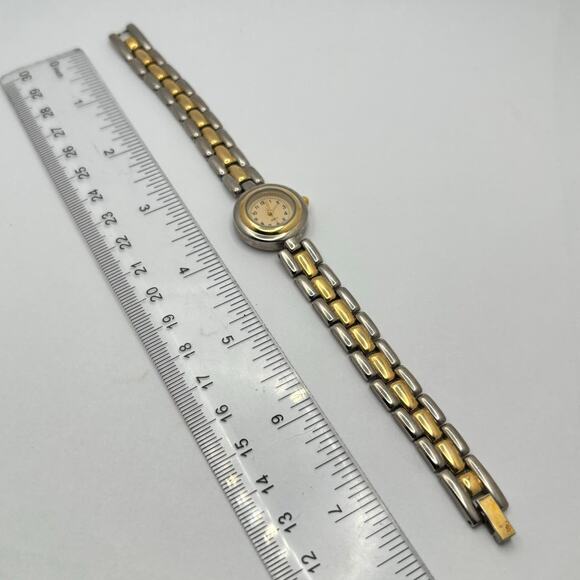 Vintage gold & silver watch - Picture 4 of 4